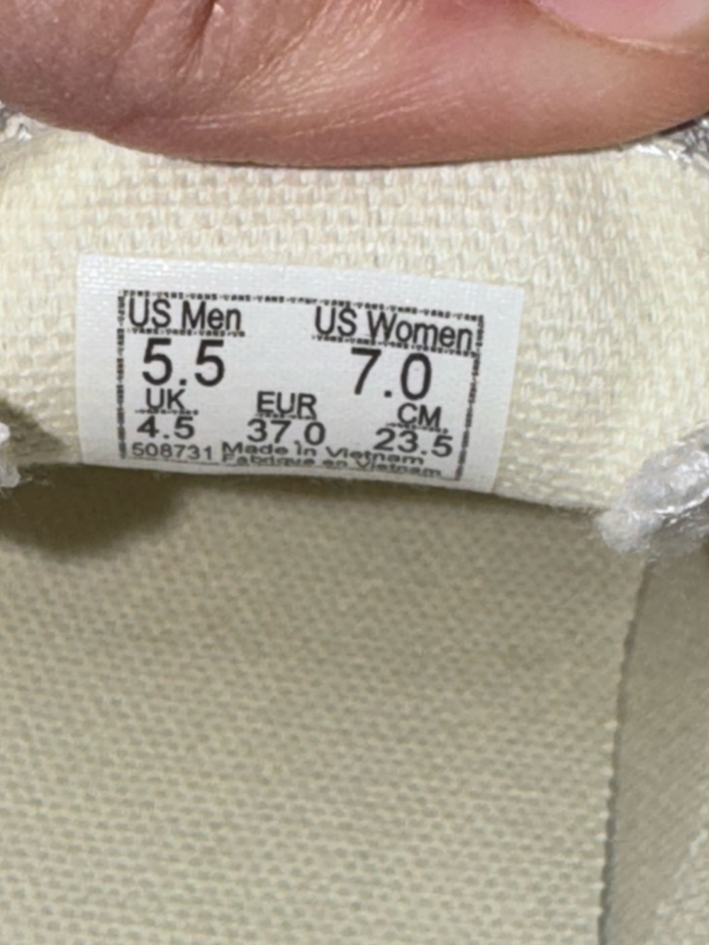 Vans Slip-On Sneakers in Light Gray - Picture 3 of 6